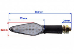 Set semnale scutere (19 leduri)