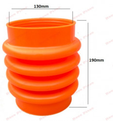 Soffietto più compatto 130 mm x 190 mm (arancione) - Img 2