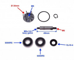 Kit reparatie pompa apa scuter Derbi Predator LC 98-01
