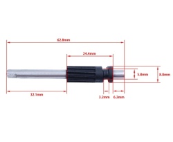 Pinion pompa ulei drujba Husqvarna 340, 345, 350