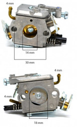 Καρμπυρατέρ αλυσοπρίονου Husqvarna 123, 223, 323, 325, 326, 327 - Img 2