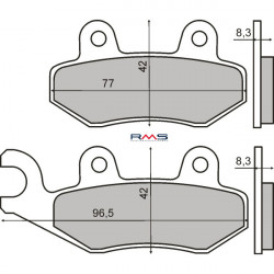 Τακάκια φρένων Peugeot Geopolis-Satelis 125-250cc