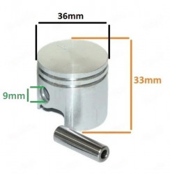Piston motocoasa chinezeasca , Mitsubishi TL33, BG 328 Ø 36mm (cal. 2)-2