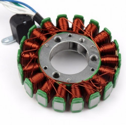 Плочка с бобини за магнет за скутери Linhai, Yamaha Majesty 250-300cc (18 бобини) D93mm - Img 3