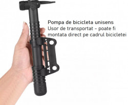 Pompa bicicleta prindere cadru