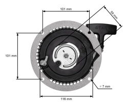 Стартер за Wacker WM80, WM100, BS