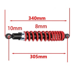 Amortizor scuter 305mm bucsa - bucsa