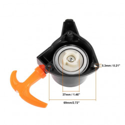 Anlasser, kompatibel mit Mitsubishi TU26-Zerstäuber, Ruris (mit Ratschenmechanismus) (aftermarket)