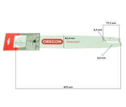 Lama drujba Oregon 32 dinti - pas 3.25 - 40cm - 1.5mm AdvanceCut (168PXBK095)