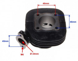 Set motor scuter 2T 50cc KINROAD-2