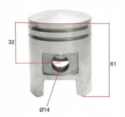 Cylinder set for moped Minsk 125cc - Img 6