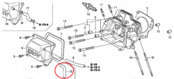 Furtun epurator Honda 15721-ZH8-000