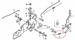 Honda GCV 160, GCV 190 (μικρό) Ελατήριο ρυθμιστή ταχύτητας - Img 3
