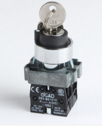 Key switch (contact) 3 pisitions (ON-OFF-ON) - Img 1