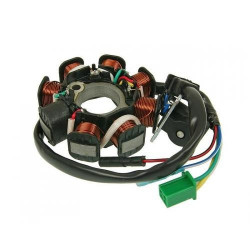 Magnéto scooter chinois 50-80cc (8 bobines) bouchon vert