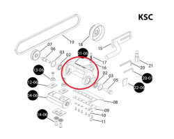 Carcasa decojitor busteni adaptabil drujba-2