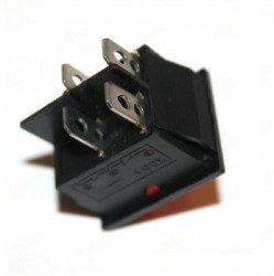 Self-return double switch 15A 250V