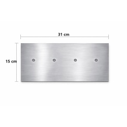 Set 4 palete / lame flotoare pentru elicoptere beton (150 x 300 mm)