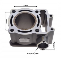 Set motor scuter SYM JOYRIDE MEGAJET 125 LC 4T (57mm)