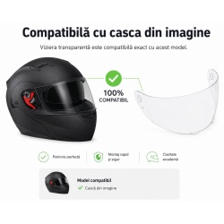  Viziera casca moto modulabila