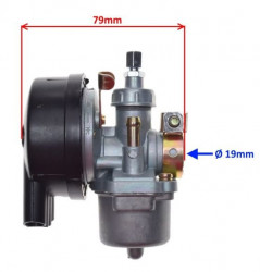 Carburator compatibil kit motor bicicleta 80cc