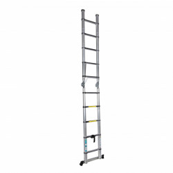 Scara telescopica dubla 3.2m - 10 trepte