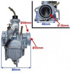 Carburator motocicleta Yamaha YBR 125cc