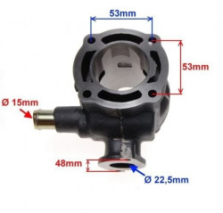 Set motor scuter 2T 50cc Suzuki Katana / Aprilia Ditech (racire pe apa)-3