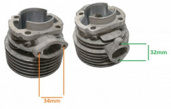 Комплект цилиндър за моторна пръскачка  1E 40F (40mm) - Img 3
