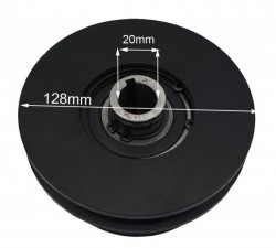 Ambreiaj motosapa Honda 128 x 20 mm (1 canal - 13mm)