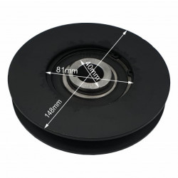 Ambreiaj compatibil Honda 148mm x 25mm (pentru curea de 17mm)