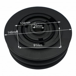Ambreiaj motocultor Honda 148mm x 25mm