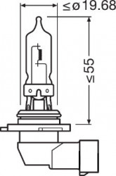 Bec 12V 65W HB3 Tungsram (buc)