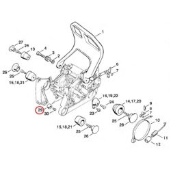 Amortizor drujba compatibil Stihl MS660, 066, 064, MS640, MS650