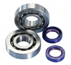 Bearings set + crankshaft seals for scooter Piaggio / Gilera