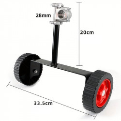 Suport motocoasa cu roti de deplasare-3