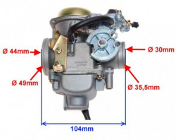 Carburator ATV CF 250cc