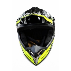 Casca ATV / Enduro SNON L (gri+verde)