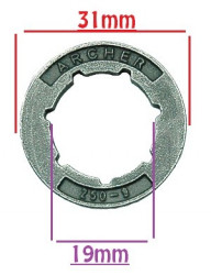 Drive wheel 250-9 (Echo, Homelite, Husqvarna, Stihl) - Img 2