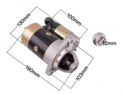 Electromotor for diesel engine 186F - Img 3