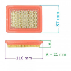 Filtro aria Zongshen NH150H