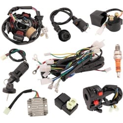 Instalatie electrica scuter GY6 50cc (9 in 1)