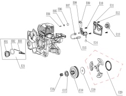 Drujba JonCutter® G4500 45cc (fara lama si lant)