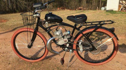 Kit motor bicicleta 80 cc 2T (GRI)