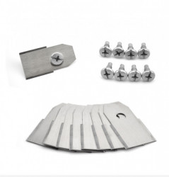 Lot de 9 couteaux de remplacement pour tondeuse robotisée Husqvarna (43mm)