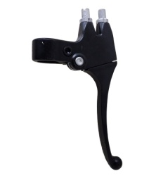 Maneta frana / ambreiaj kit motor bicicleta 2 timpi (dubla)