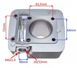 Set motor Yamaha YBR 125cc 