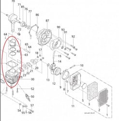 Piston atomizor Solo 423