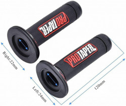 Mansoane acceleratie cross Pro Taper (rosii)
