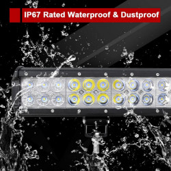 Proiector led bar 12V, 72W, 24 leduri (30cm)